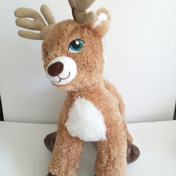 Build a Bear Stuffed Prancer Reindeer with Bell - Picture 1 of 7